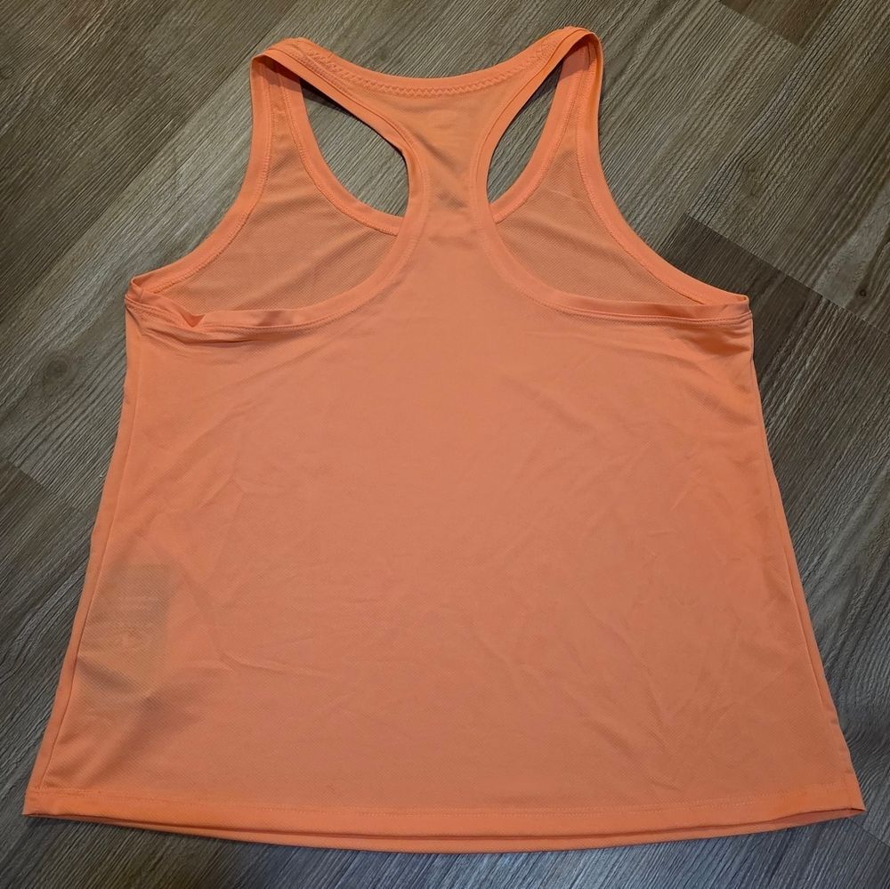 Nwt Neon Orange Racerback Athletic Sleeveless Top Medium — image 6 of 8
